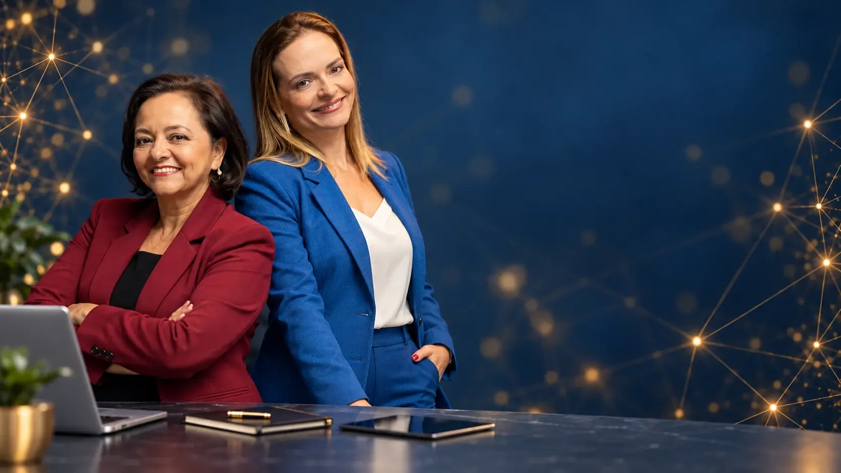 Luciana Barbosa e Luciene Boroski, sócias-diretoras da LB Quality Process