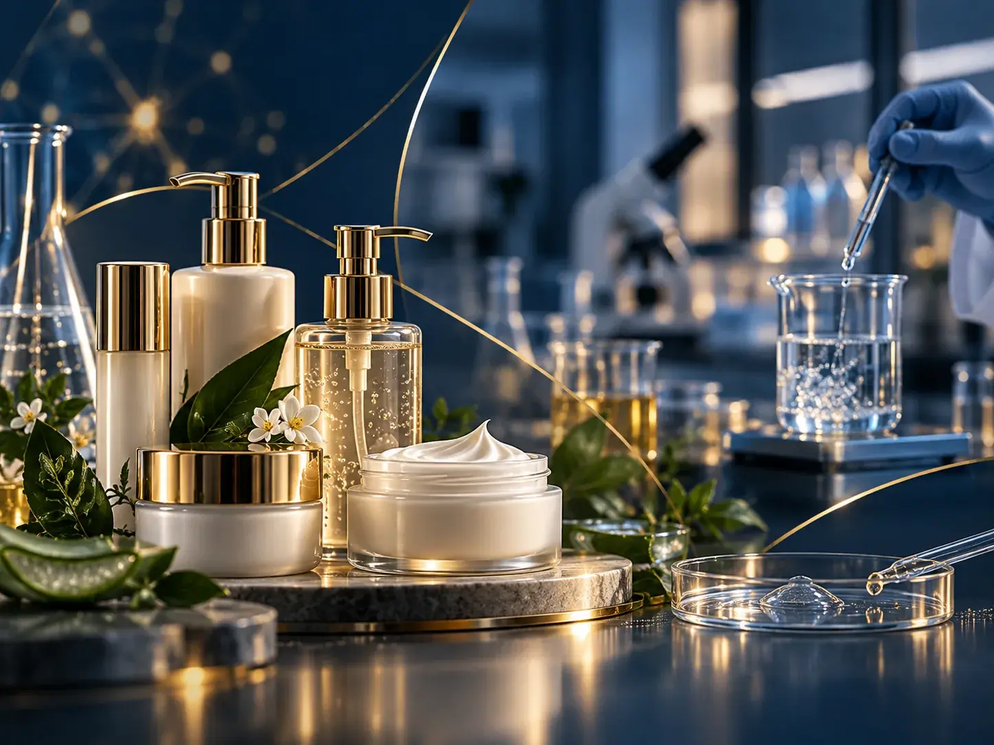 Imagem editorial para Cosméticos